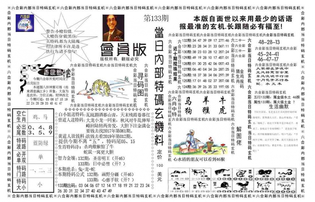 133期当日特码玄机报[图]