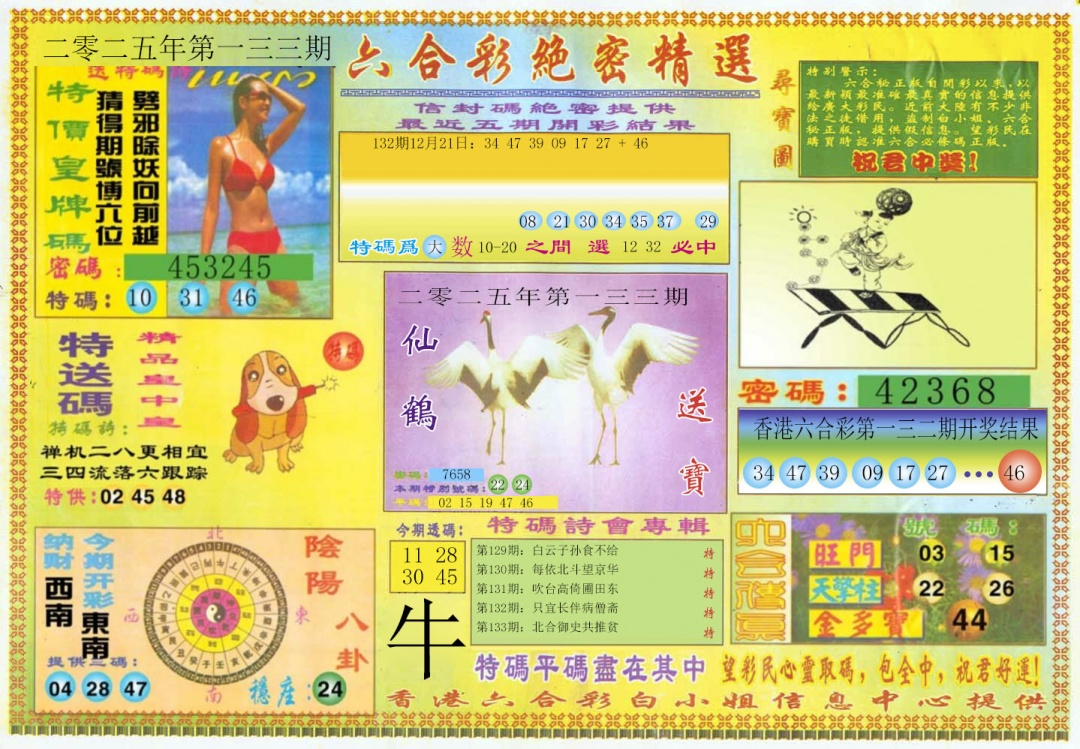 133期绝密精选A[图]